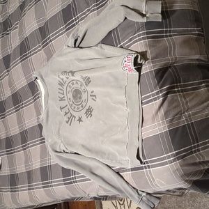 Roots of Fight Large Grey Bruce Lee Jeet Kune Do Sweater